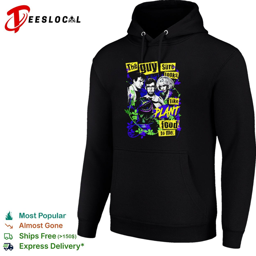 The guy sure looks like plant food horror musical film cast collage poster shirt