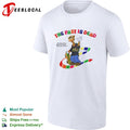 The past is dead the world you were born into no longer exists geoffrey giraffe shirt