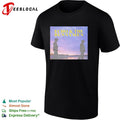 The very best of Echo and the Bunnymen album cover lakeside silhouette poster shirt