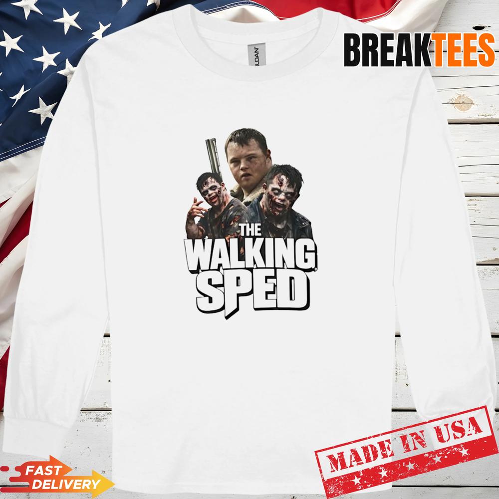 The walking Sped Down Syndrome Graphic Shirt