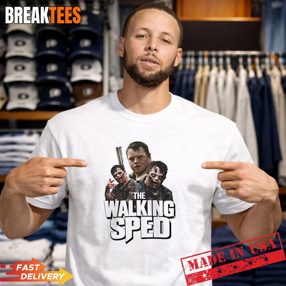 The walking Sped Down Syndrome Graphic Shirt