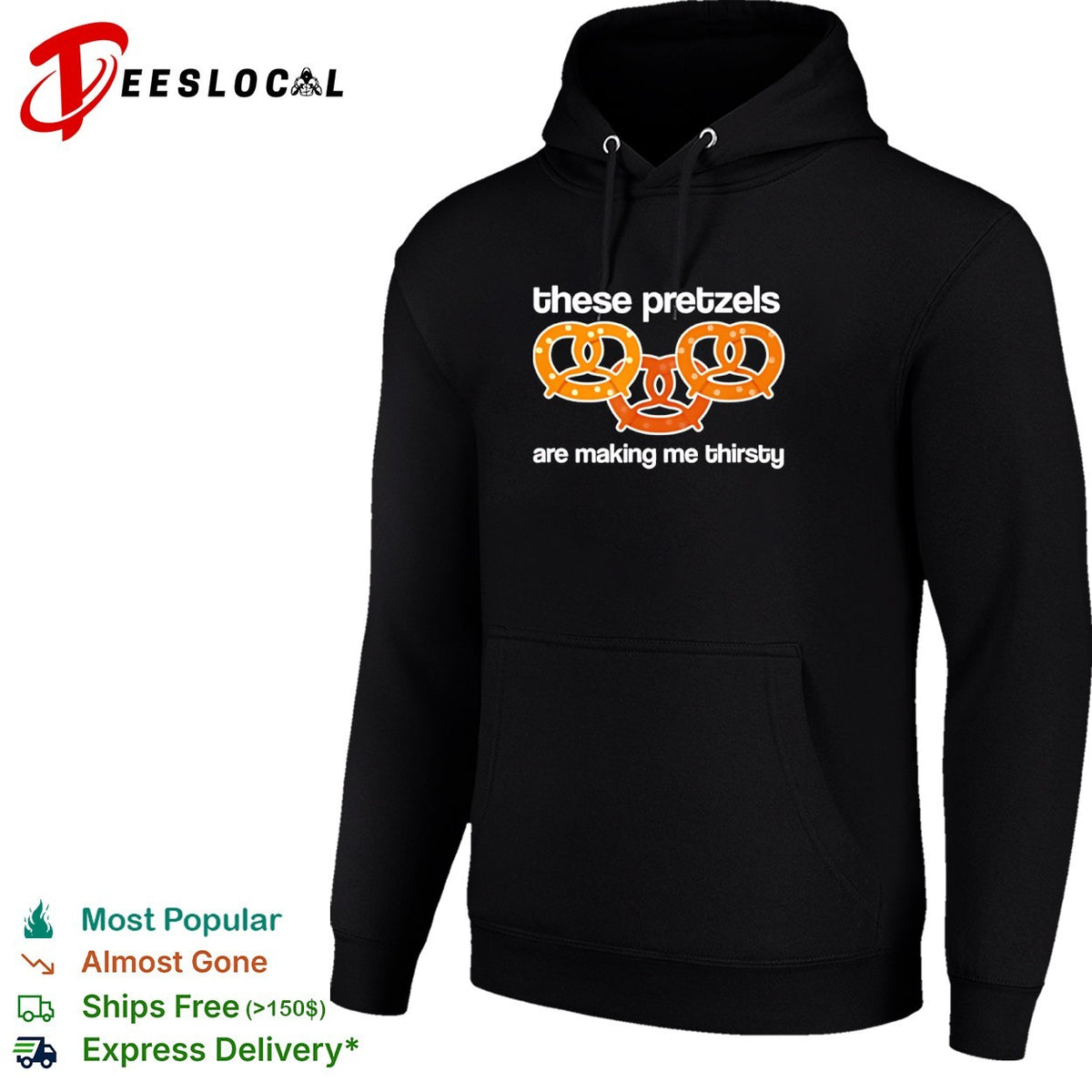 These pretzels are making me thirsty Seinfeld Olympic rings comedy show shirt
