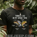 Things I Do In My Spare Time Bass & Trout Fishing Hobbyist Shirt