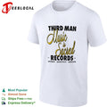 Third Man Records music is sacred est 2001 Detroit Nashville London shirt