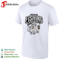 This is my fishing hooked on baseball shirt