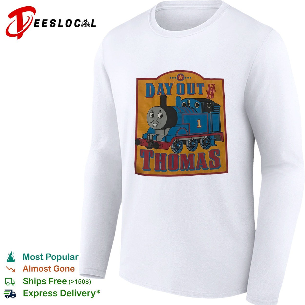 Thomas the Tank Engine Day Out With Thomas Gullane 2002 shirt