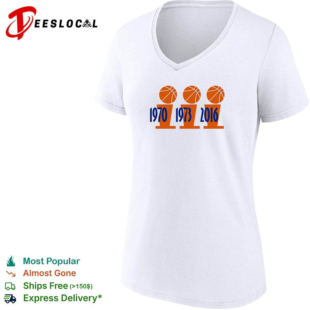 Three Championship Trophies 1970 1973 Finals 2026 shirt