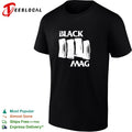 Three rifle magazines bold text gun rights statement shirt