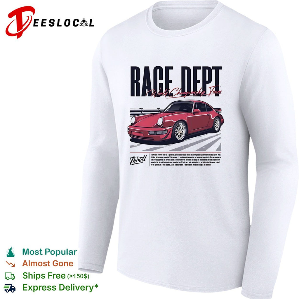 Throtl Race Dept Porsche 911 World Championship Team graphic shirt