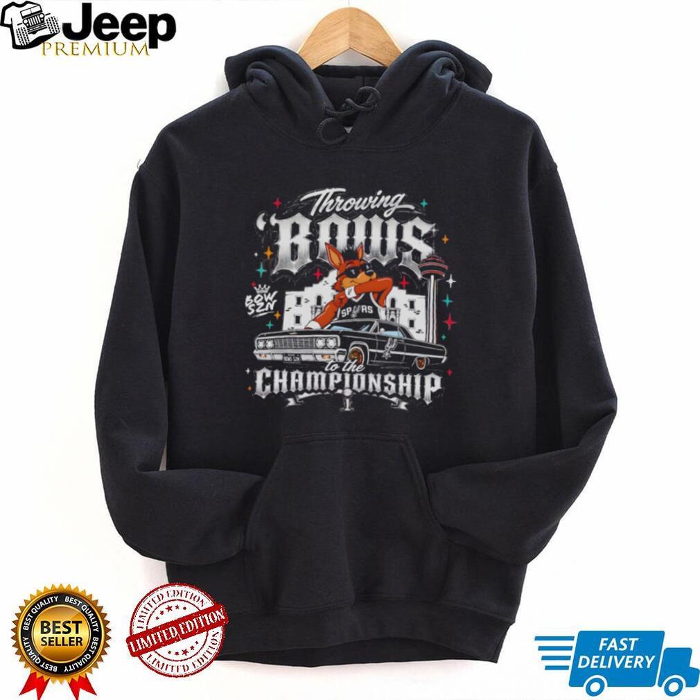 Throwing Bows Championship Mascot Retro Car T Shirt