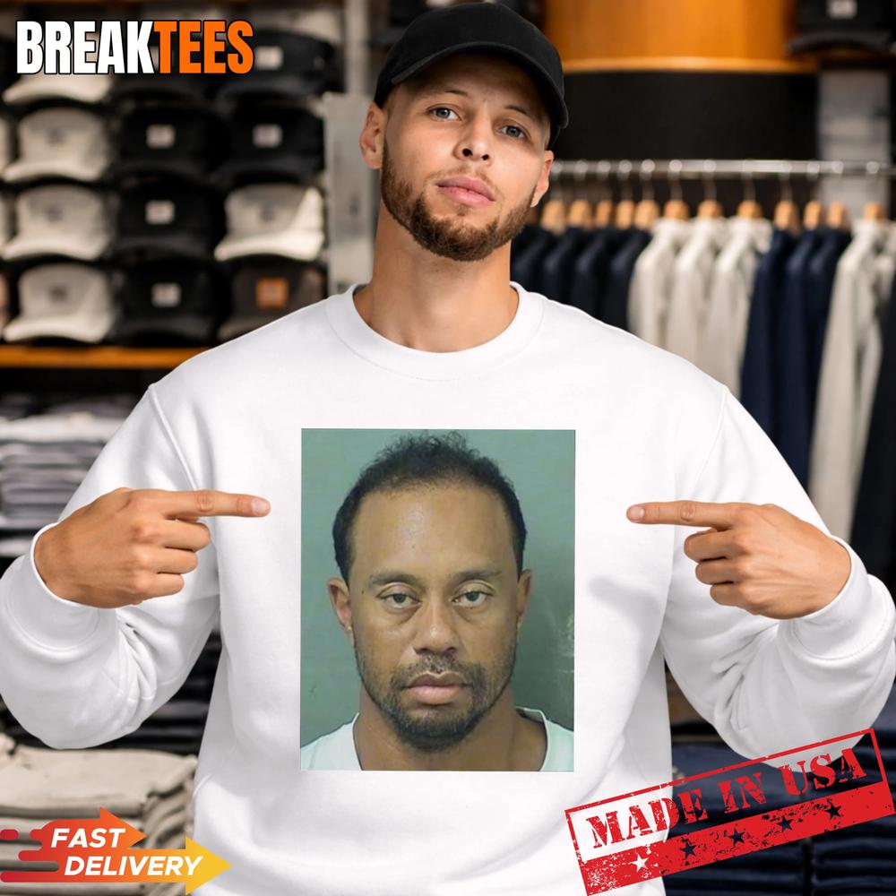 Tiger Woods Dui Mug Shot Masters Golf Fan T-Shirt