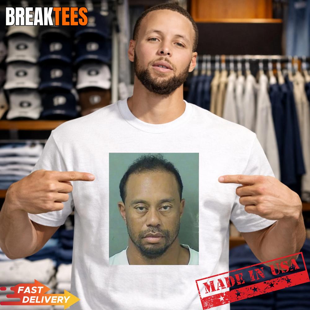 Tiger Woods Dui Mug Shot Masters Golf Fan T-Shirt