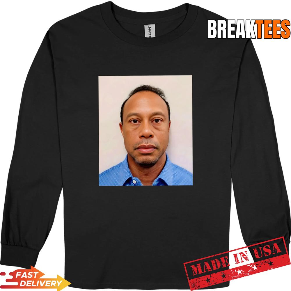 Tiger Woods Mugshot T-Shirt