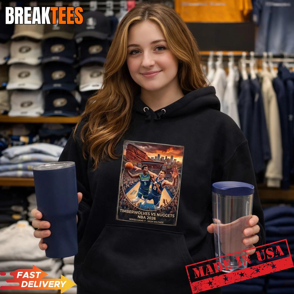 Timberwolves vs Nuggets 2026 The Ultimate Playoff Battle T-Shirt