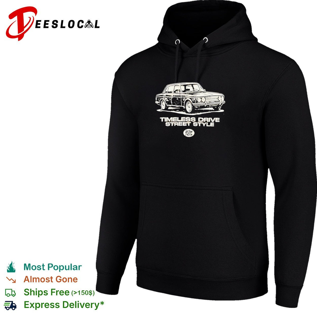 Timeless Drive Street Style Classic Sedan Car shirt
