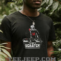 Tis But A Scratch Black Knight DJ T Shirt Monty Python Vinyl Mashup