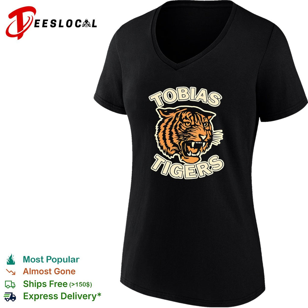 Tobias Tigers Mascot Logo Apparel Tobias Tigers shirt