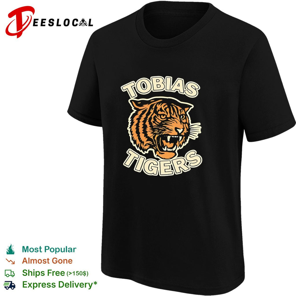 Tobias Tigers Mascot Logo Apparel Tobias Tigers shirt