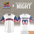 Toledo Mud Hens 2026 Military Appreciation Night Custom Jersey