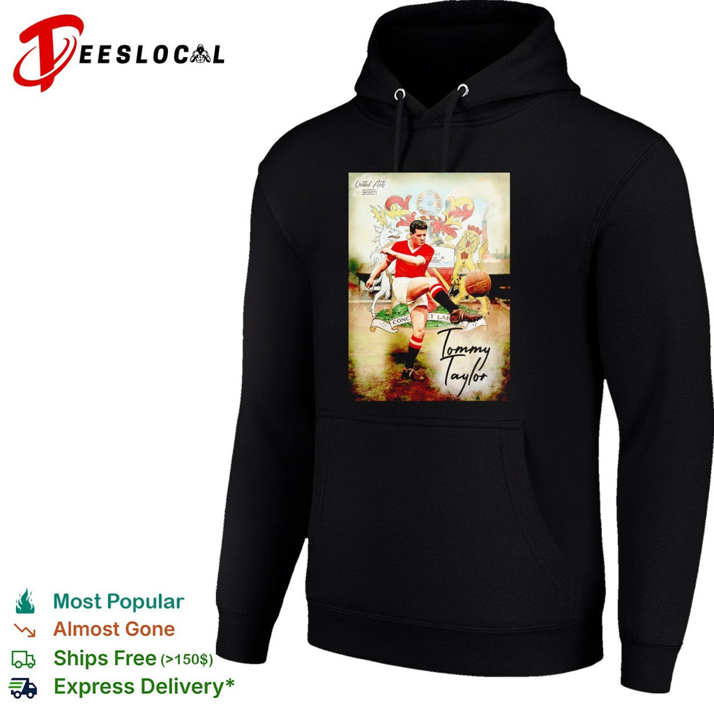 Tommy Taylor Manchester United Conc and Labore United Arts Signature Print shirt
