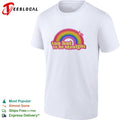Too Hot To Be Straight Rainbow shirt