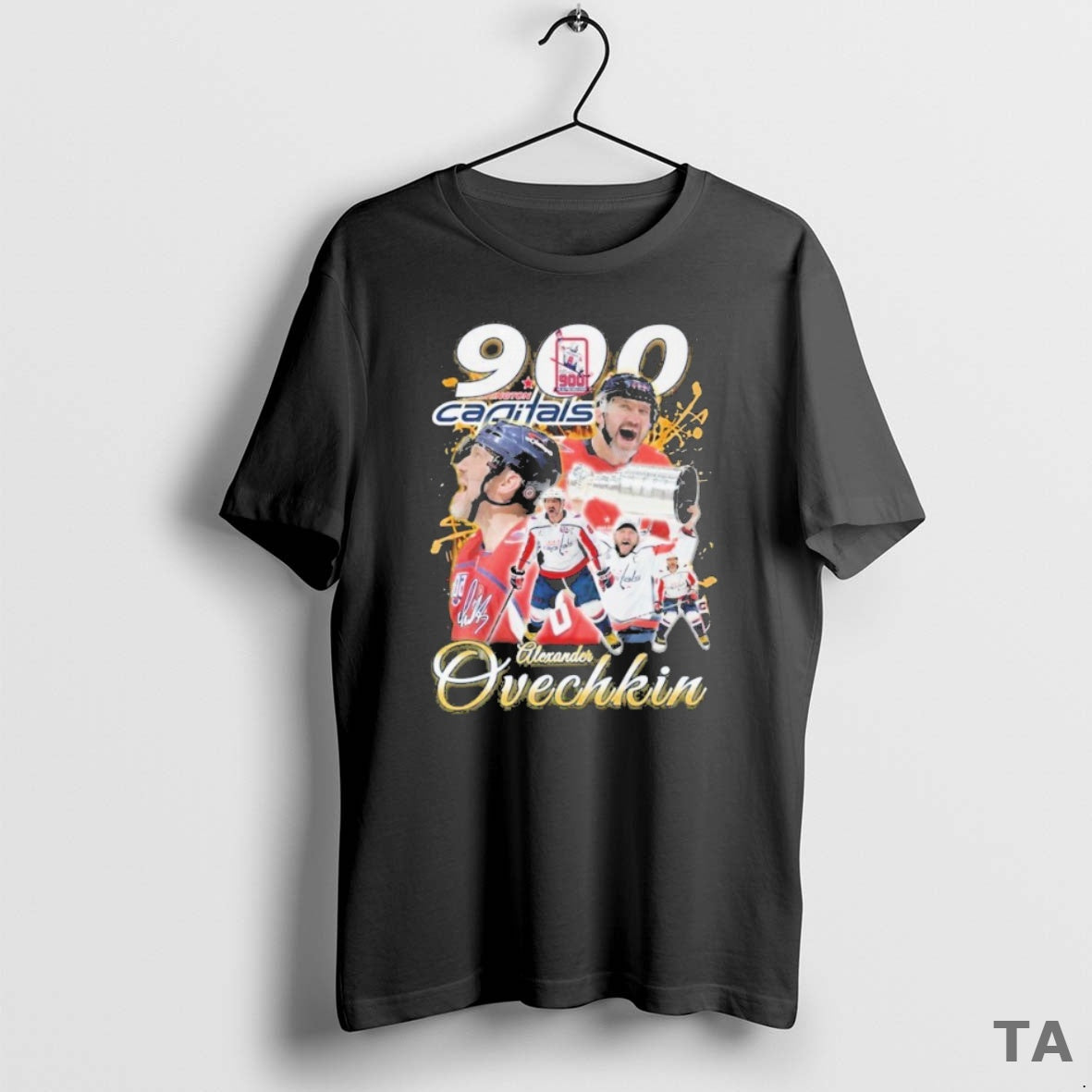 Top Alexander Ovechkin Washington Capitals 2025 Celebrate 900 Nhl Goals T Shirt Sweater