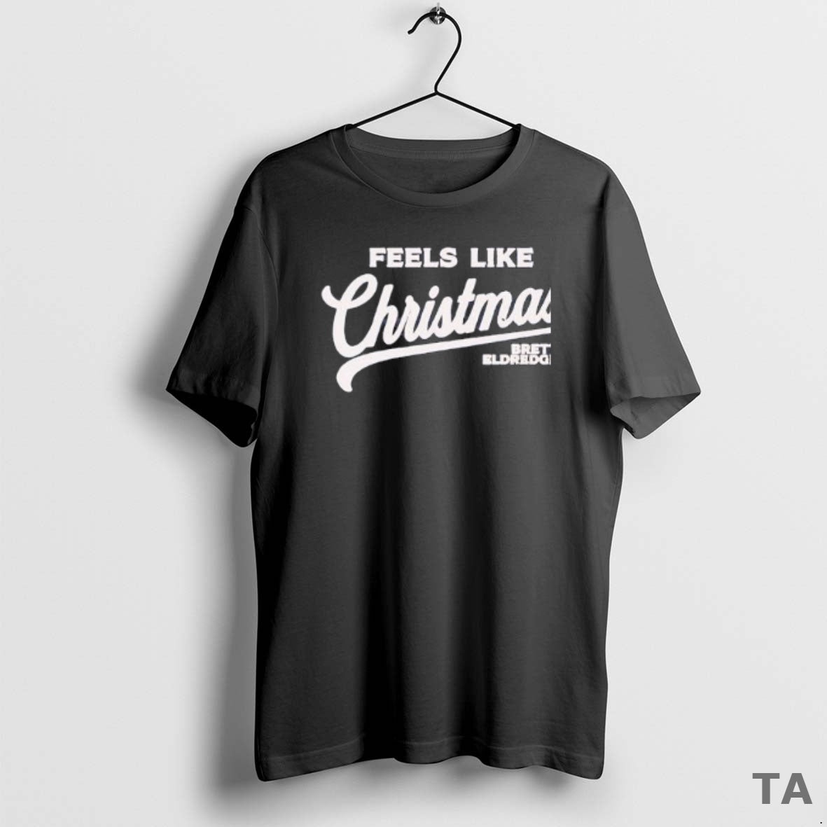 Top Brett Eldredge Wearing Feels Like Christmas T Shirt Sweater