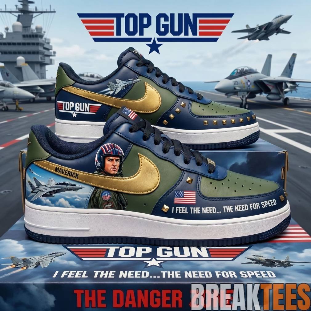 Gun 40th Anniversary Maverick Air Force 1 Shoes