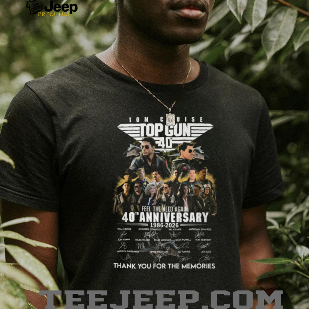 Gun 40th Anniversary Movie Tribute Cast Apparel T Shirt