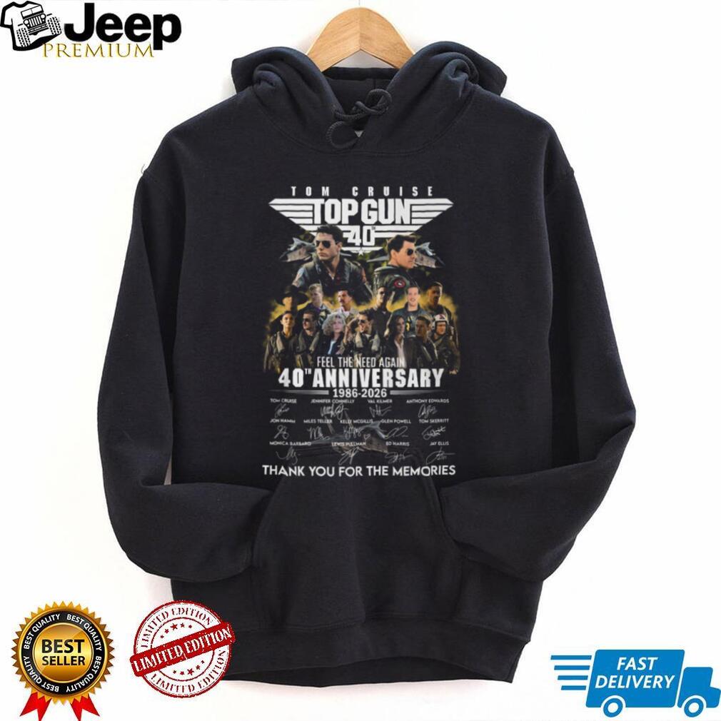 Gun 40th Anniversary Movie Tribute Cast Apparel T Shirt