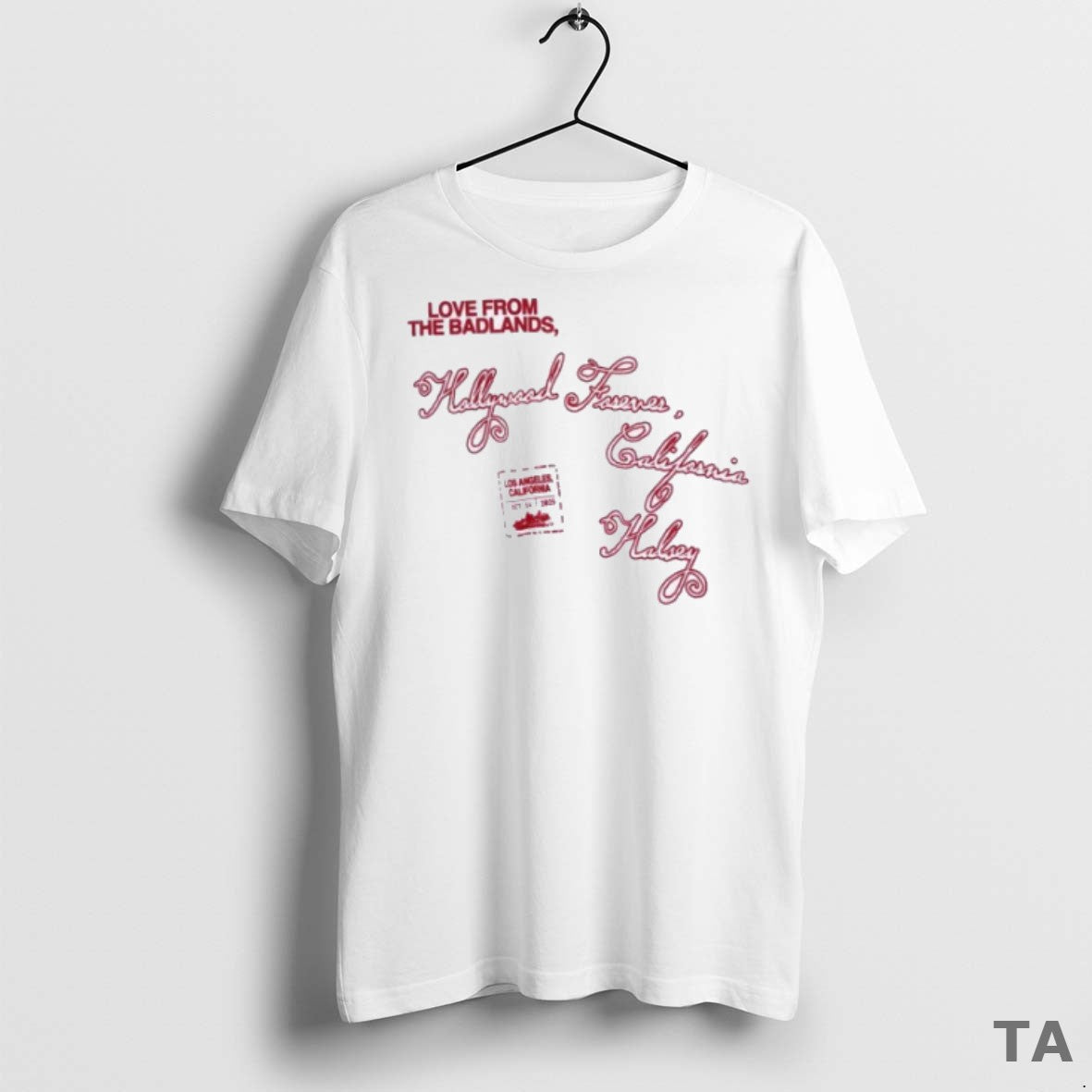 Top Halsey Love From The Badlands Hollywood Forever Los Angeles California T Shirt Sweater