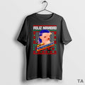 Top Los Temerarios Dog Merry Christmas Feliz Navidad T Shirt Sweater
