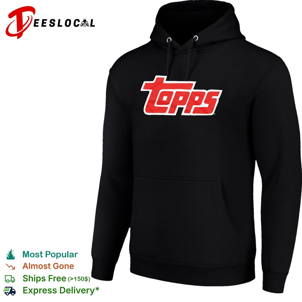 Topps baseball card company logo vintage shirt