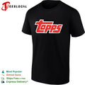 Topps baseball card company logo vintage shirt