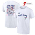 Toronto Blue Jays x Post Malone The Big Ass Stadium tour graphic signature shirt