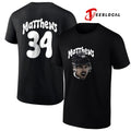 Toronto Maple Leafs Auston Matthews portrait name and number shirt