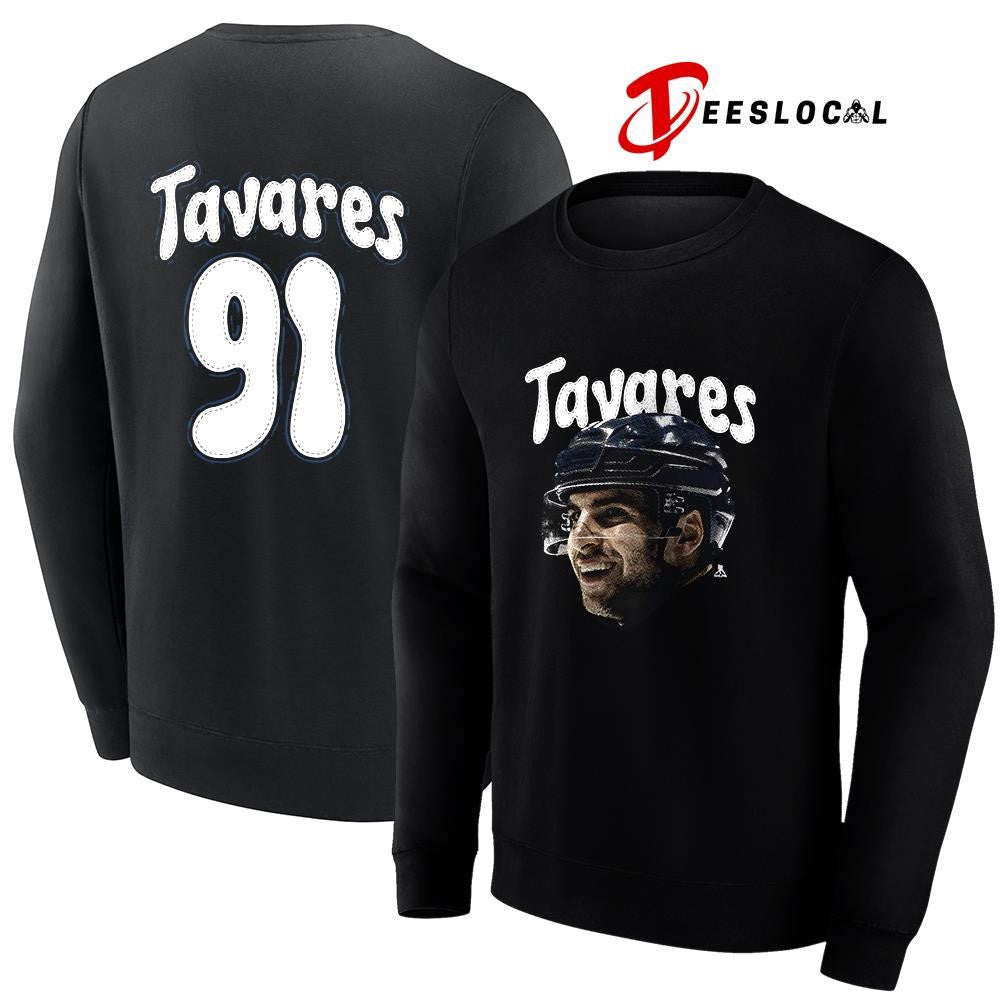 Toronto Maple Leafs John Tavares portrait name and number shirt