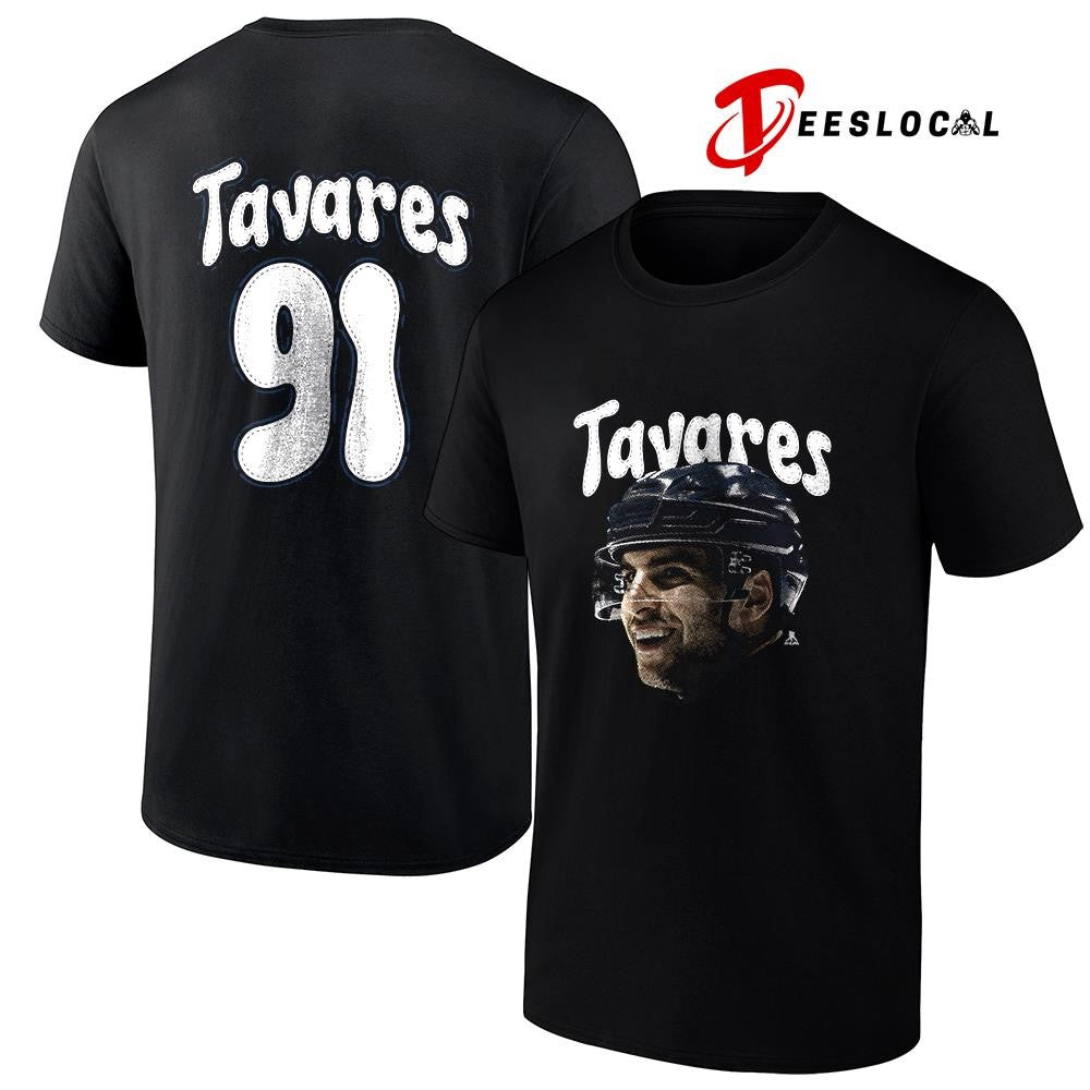 Toronto Maple Leafs John Tavares portrait name and number shirt