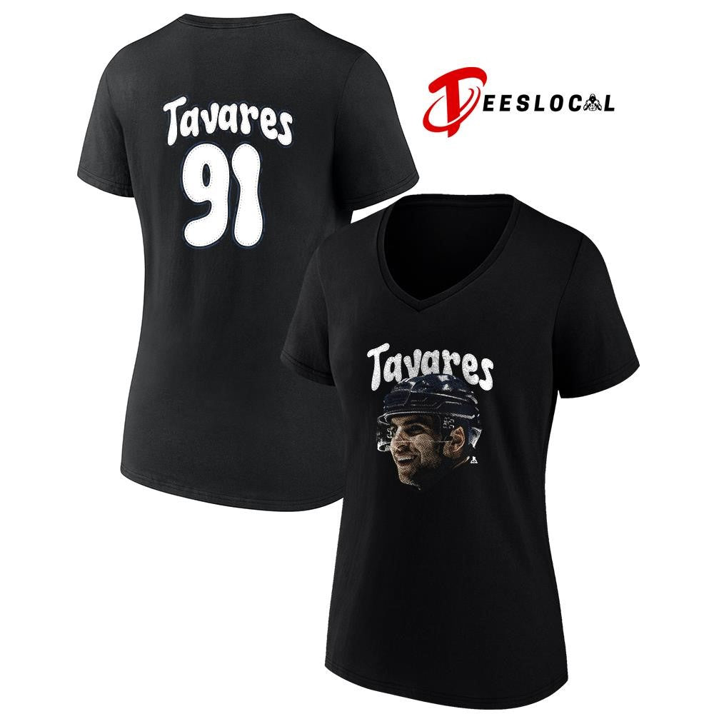 Toronto Maple Leafs John Tavares portrait name and number shirt