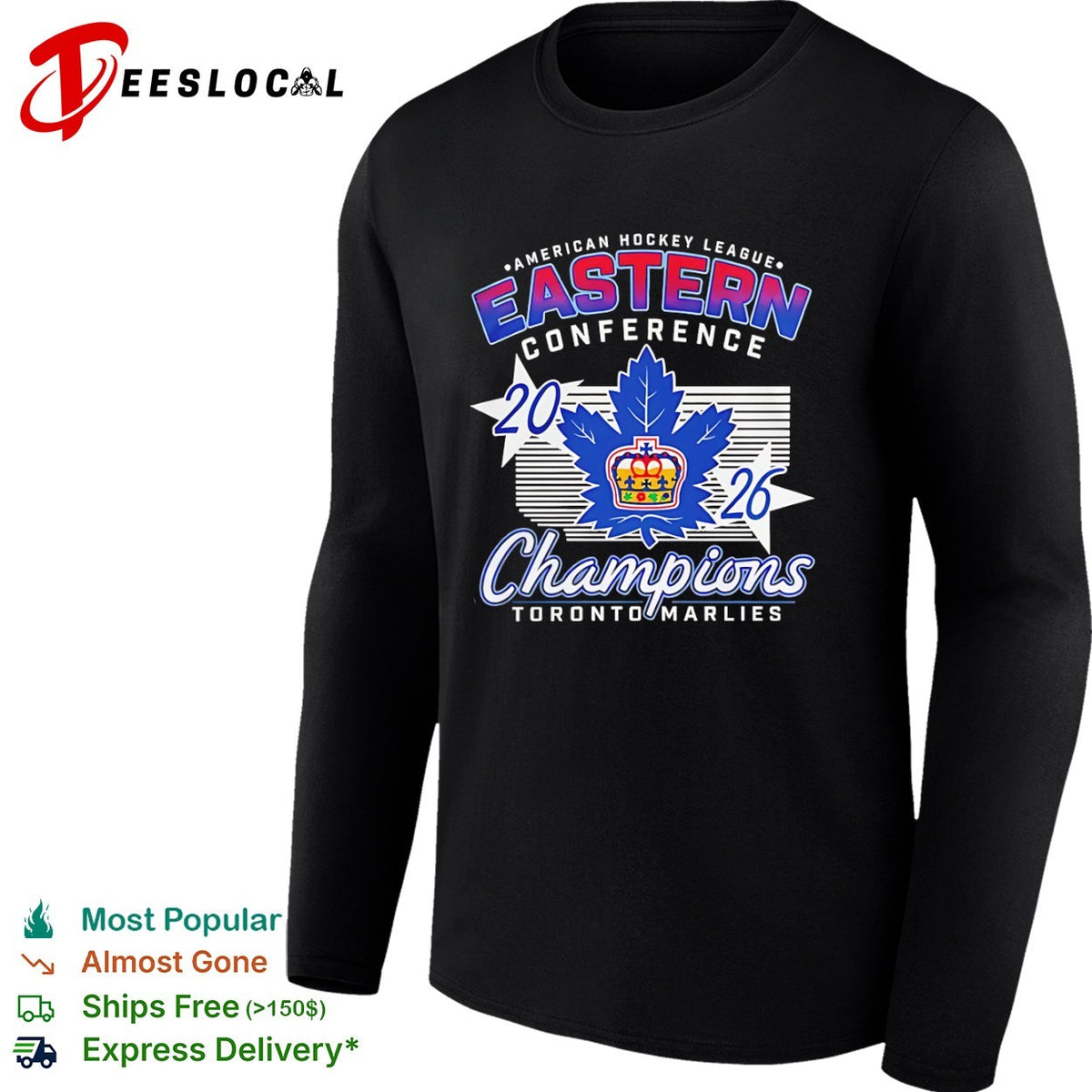 Toronto Marlies 2026 Eastern Conference Champions American Hockey League shirt