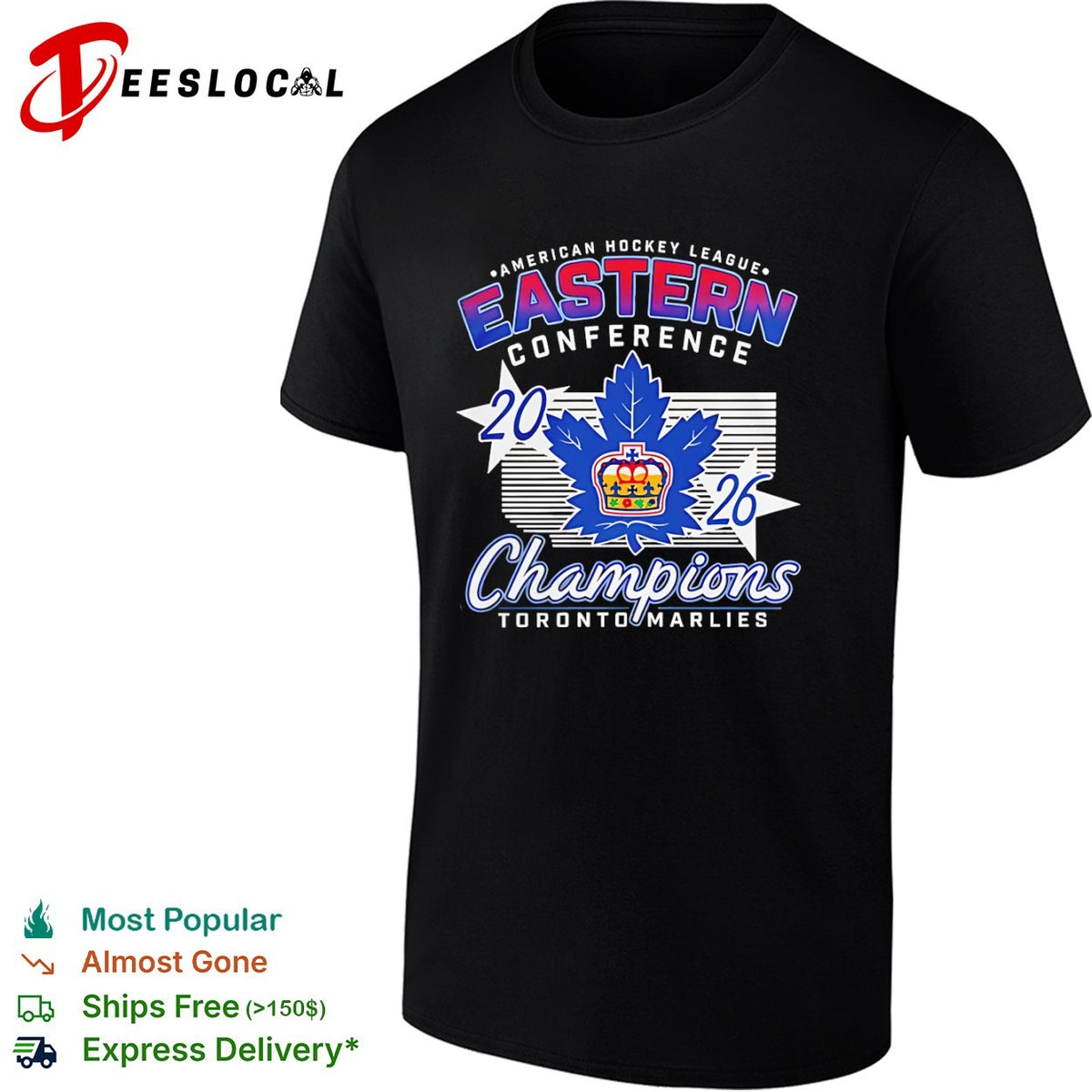 Toronto Marlies 2026 Eastern Conference Champions American Hockey League shirt