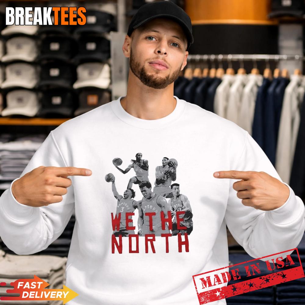 Toronto Raptors We The North NBA Basketball T-Shirt