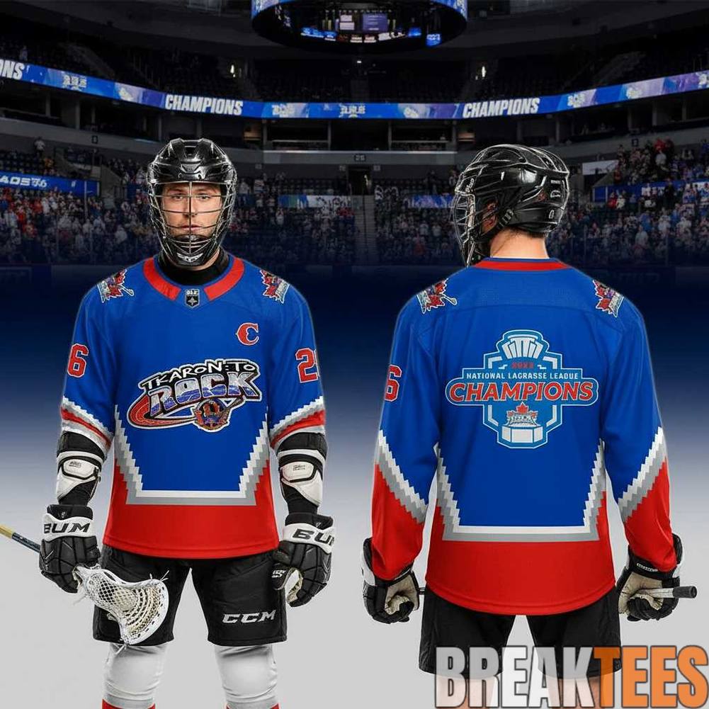 Toronto Rock NLL Champions 2026 Jersey