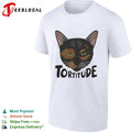 Tortitude Tortoiseshell Cat Face Portrait Animal Pet Lover Shirt