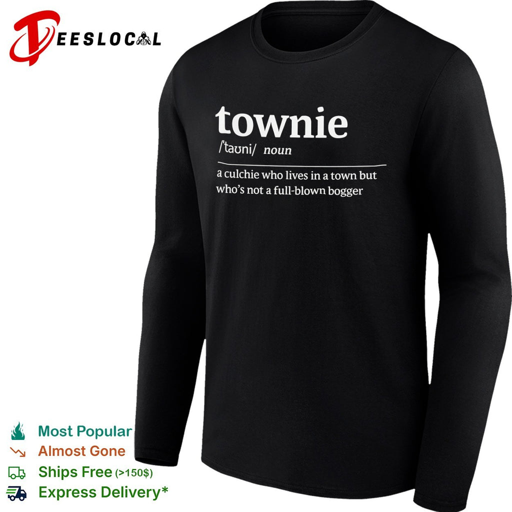 Townie noun meaning definition shirt