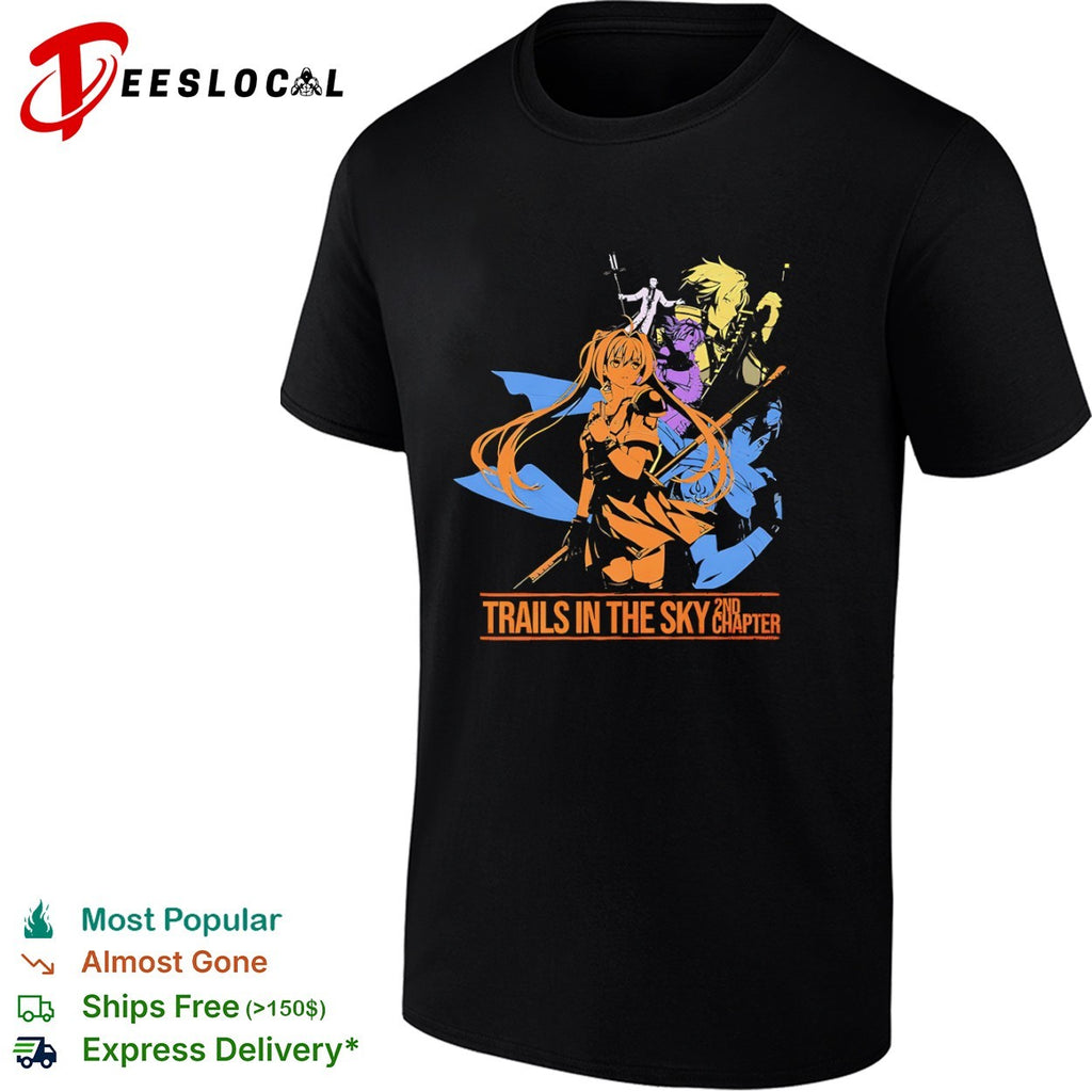 Trails In The Sky anime characters 2nd chapter shirt