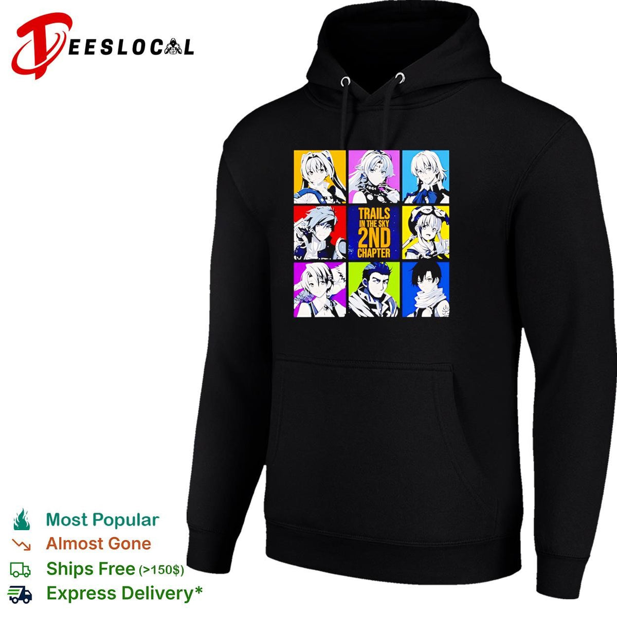 Trails in The sky 2nd chapter main cast vintage shirt