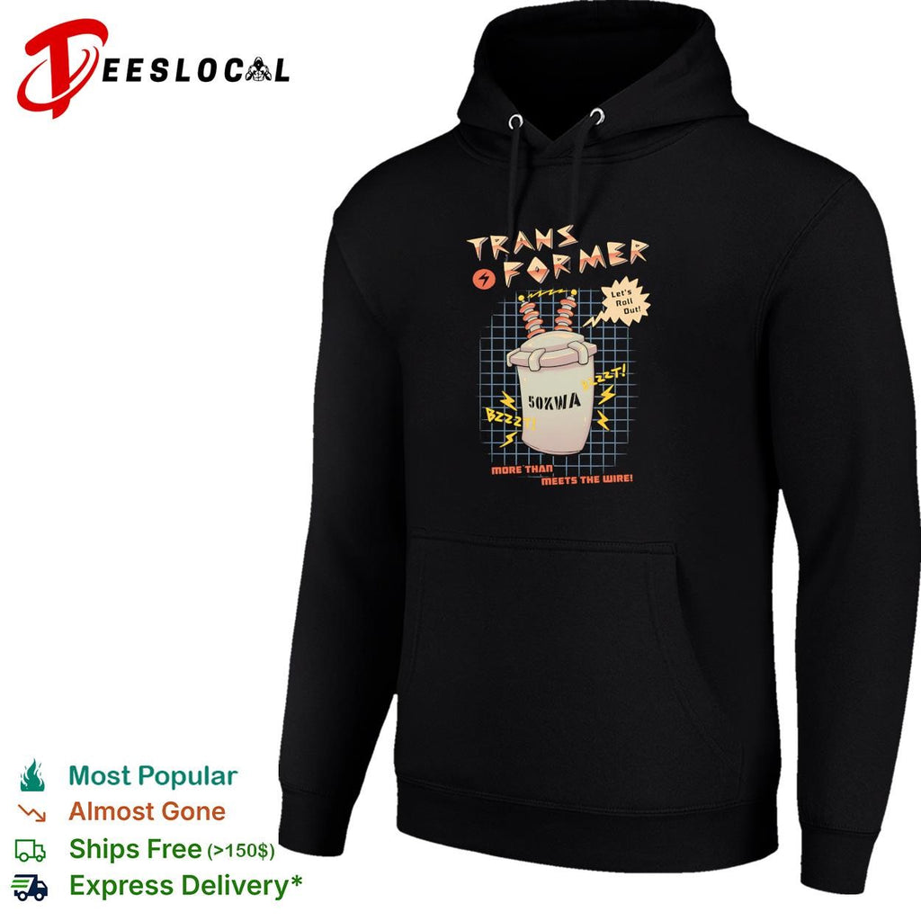 Transformer 50kwa more than meets the wire electrical parody funny shirt