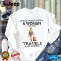 Travel Woman Never Underestimate Travels In Her Seventies Shirt