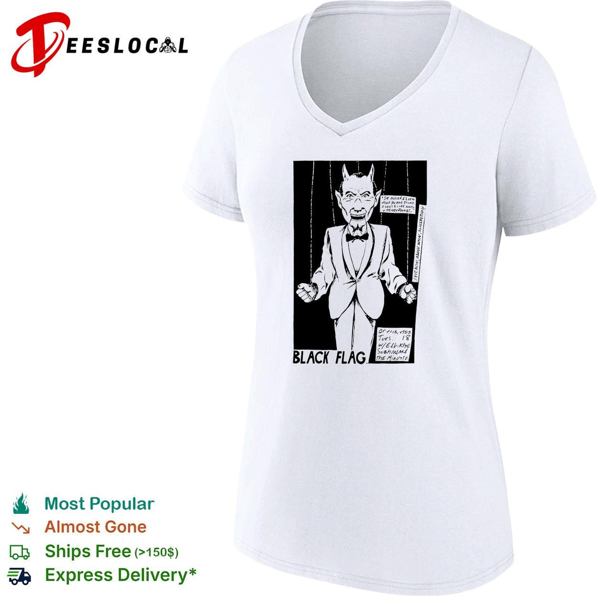 Travis Barker Raymond Pettibon Black flag 2026 shirt